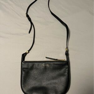 Marc Jacobs Black Messenger Bag with Adjustable Strap